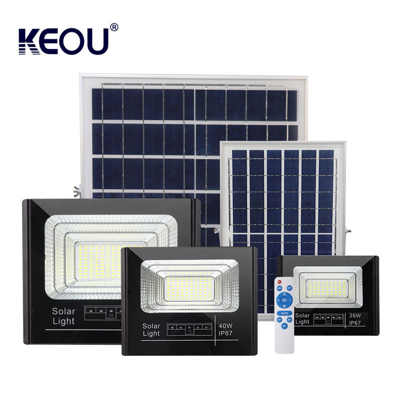 Remote Control Split Solar Flood Light