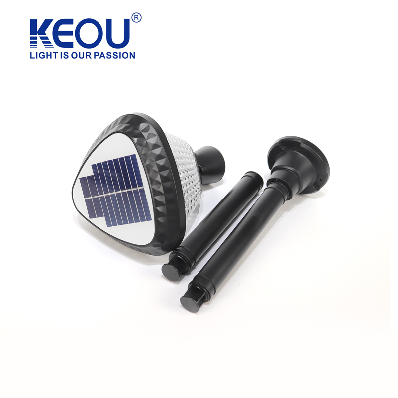 Triangle Solar Garden Light