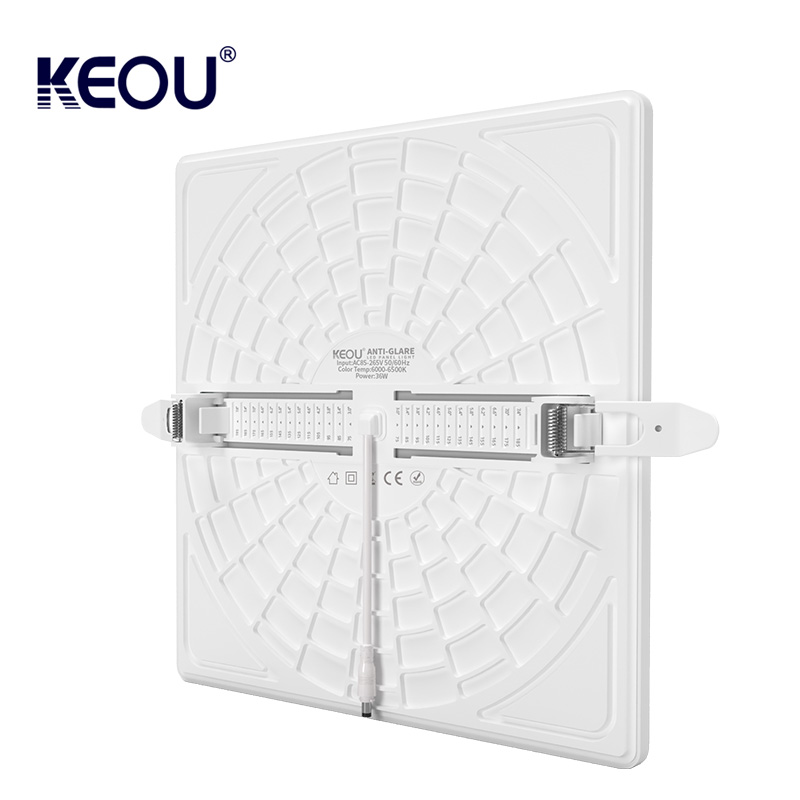 Anti Glare Embedded Square Panel Light