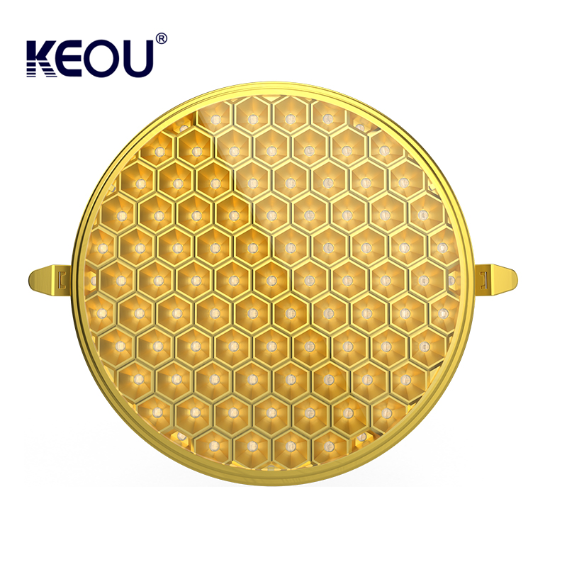 Anti Glare Embedded Round Panel Light