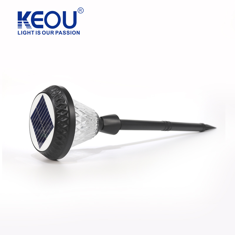 Round Solar Garden Light