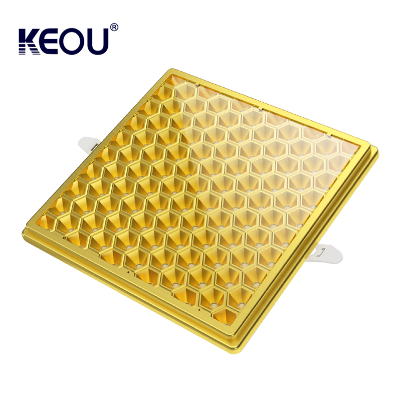 Anti Glare Embedded Square Panel Light