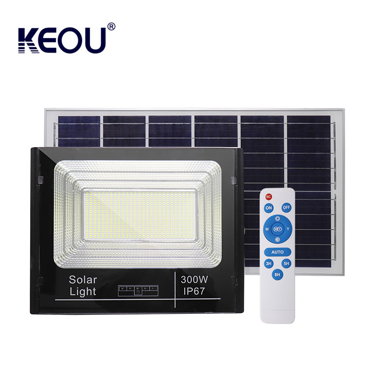 Remote Control Split Solar Flood Light