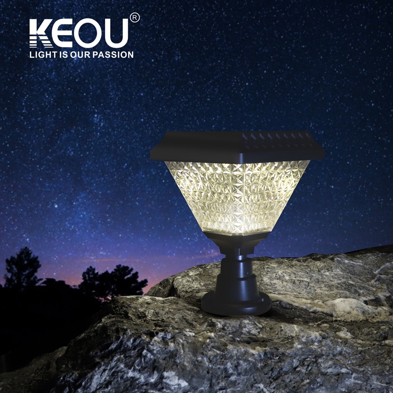 Square Solar Garden Light