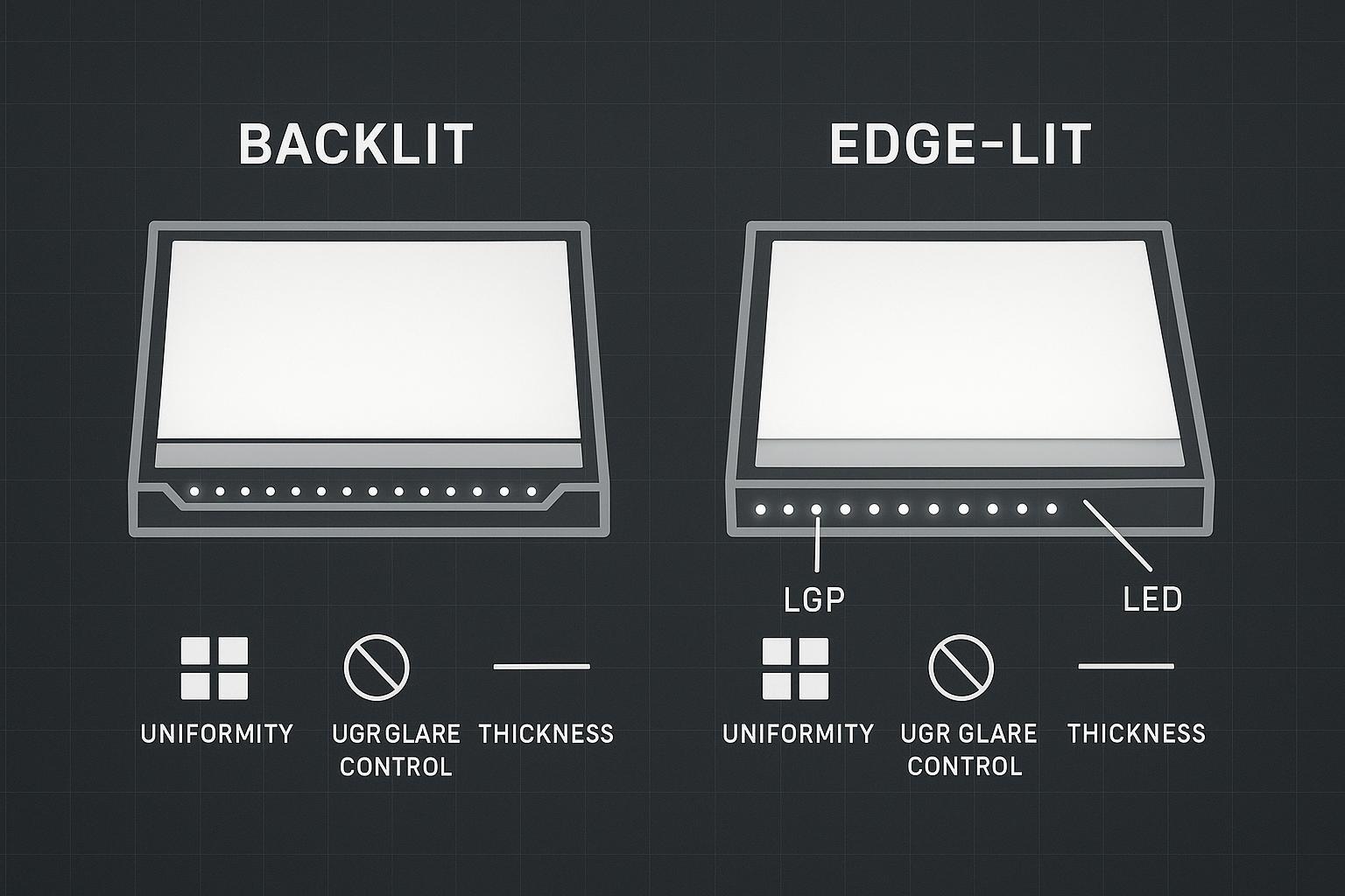 Backlit Vs Edge-Lit LED Panel Lights: Buyer Comparison Guide