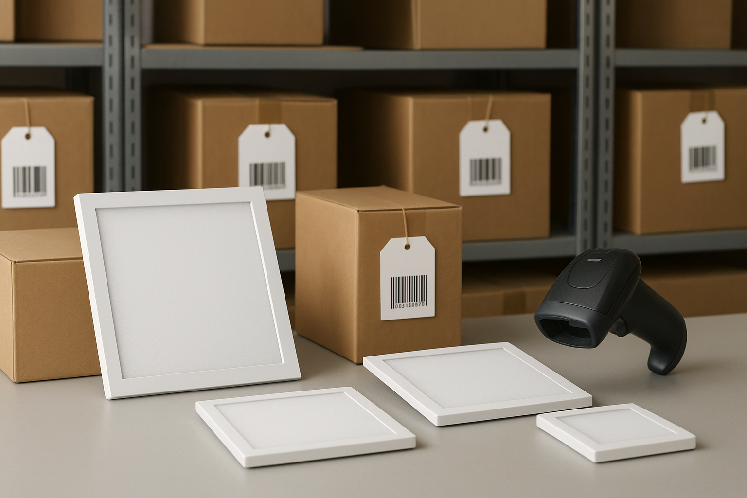 LED panel inventory and SKU management for wholesalers