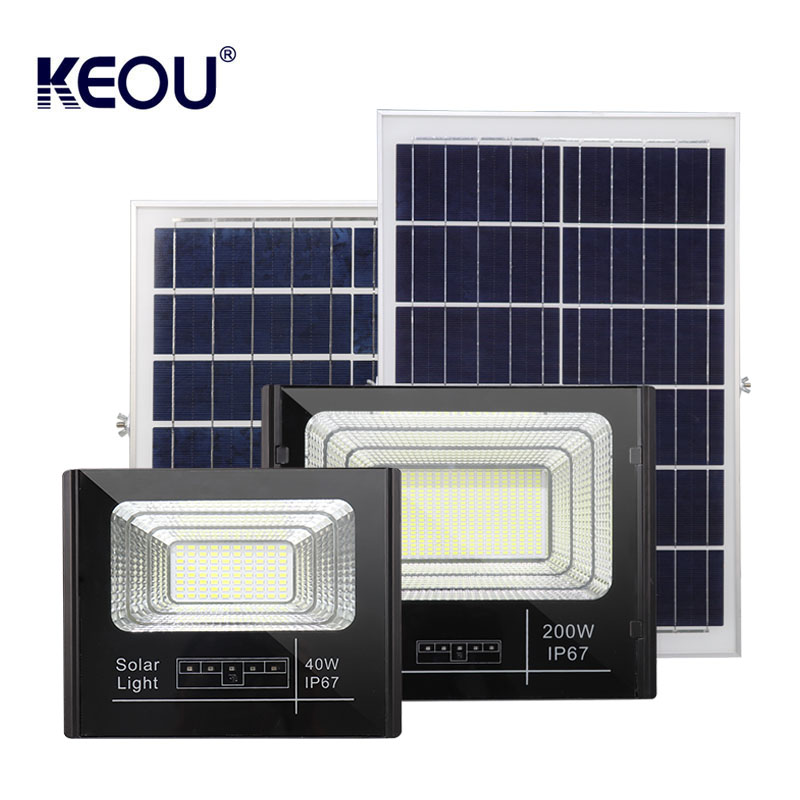 Remote Control Split Solar Flood Light