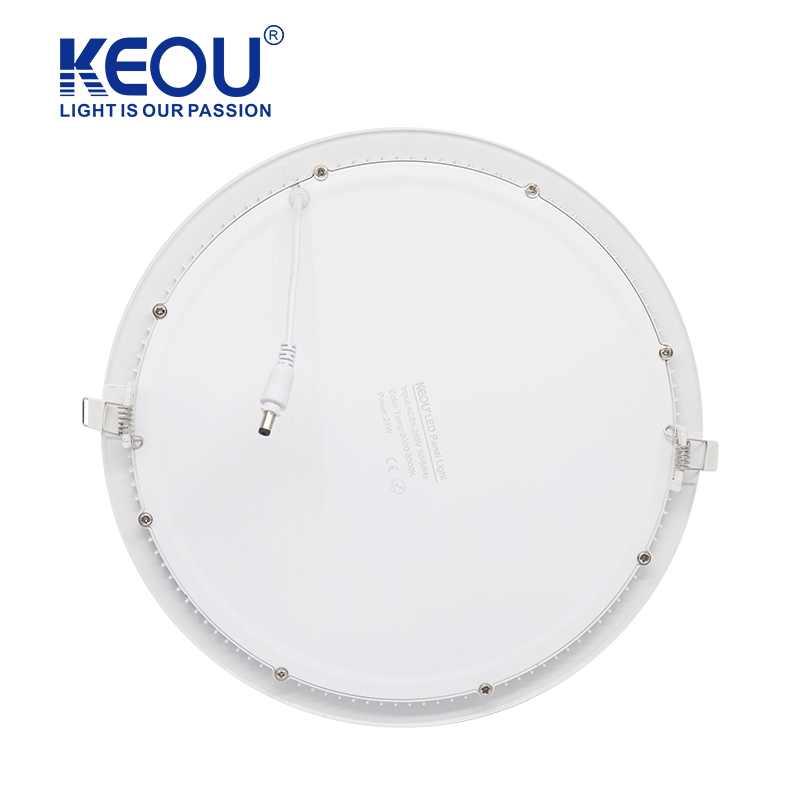 Recessed Round Panel Light 