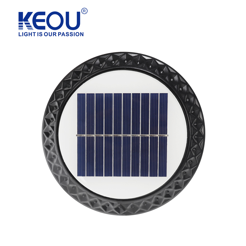 Round Solar Garden Light