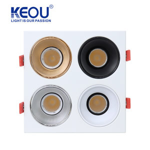 No. 01 Square Four Head Module Down Light