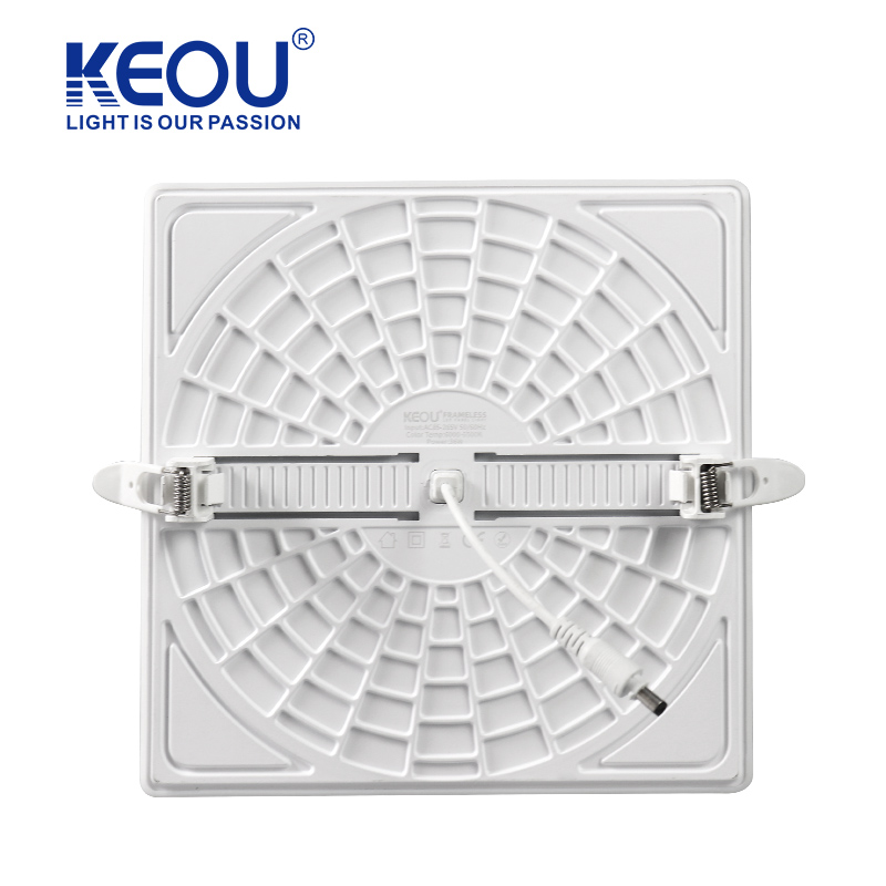 Frameless Recessed Square Led Panel Light