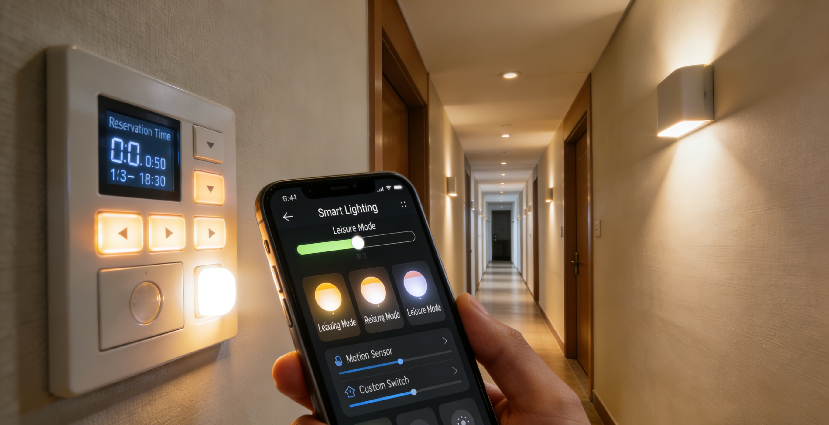 Intelligent lighting control, flexible and convenient