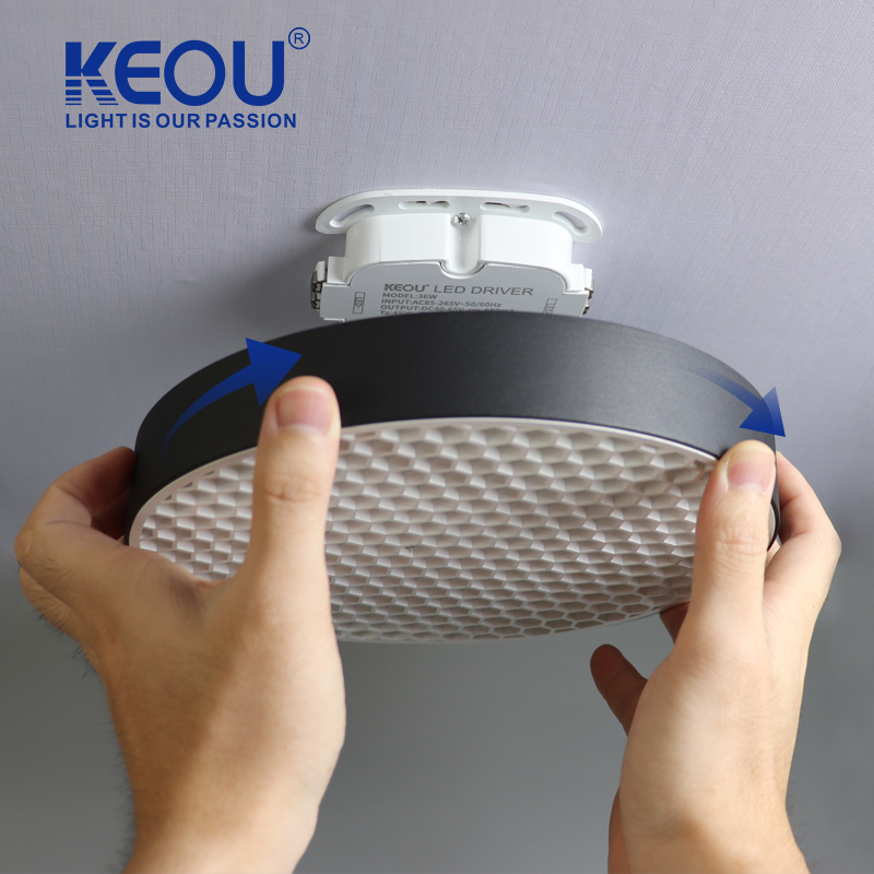 Anti Glare Surface Mounted Square Panel Light