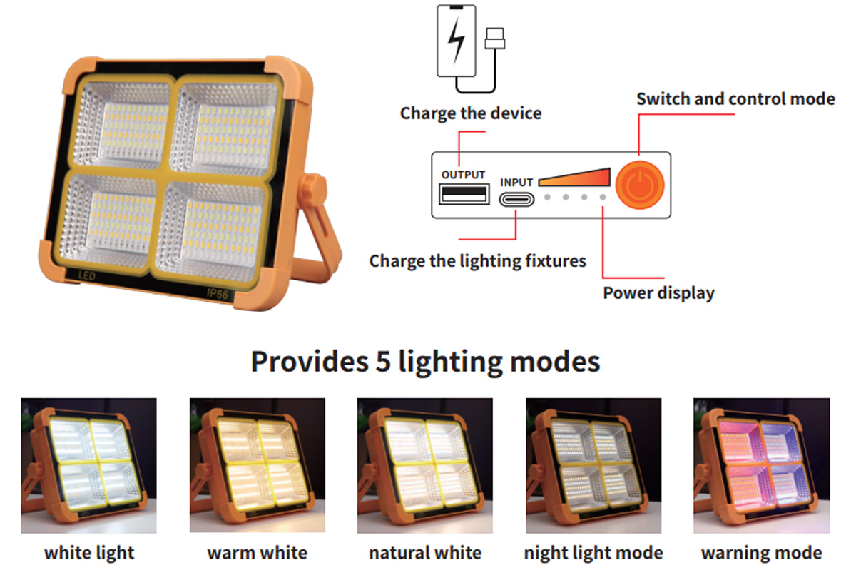 Portable Flood Light