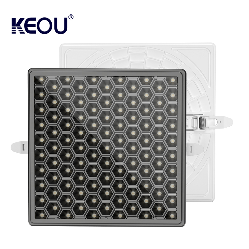 Anti Glare Embedded Square Panel Light
