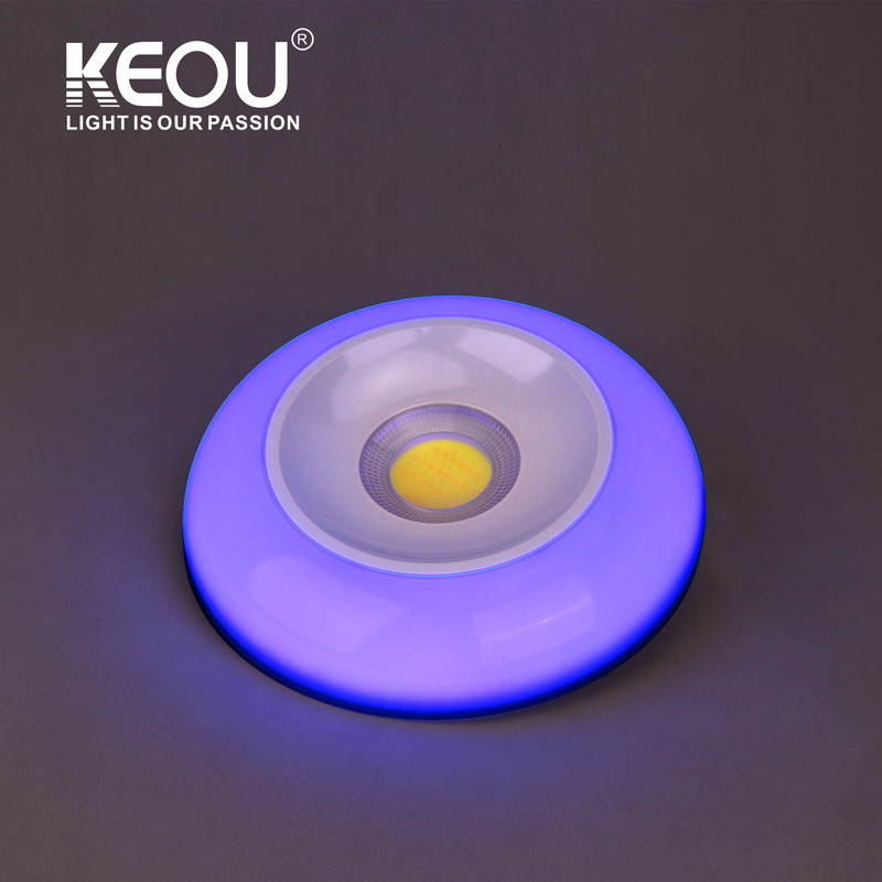 Colored Lampshade Surface Mounted COB Down Light