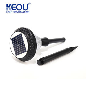 Round Solar Garden Light