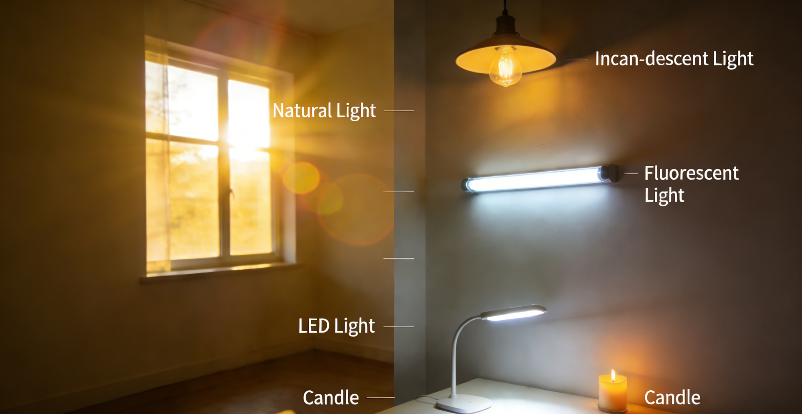Types Of Lightings By Source