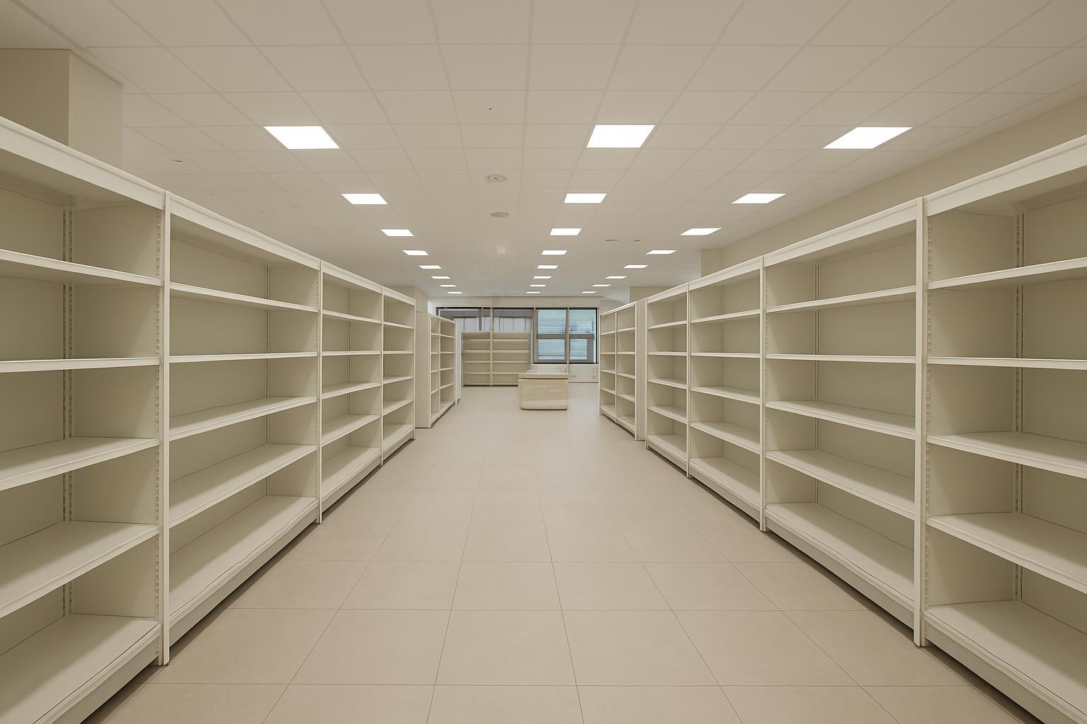 Interior ceiling lighting scene showing layered ambience and functional illumination
