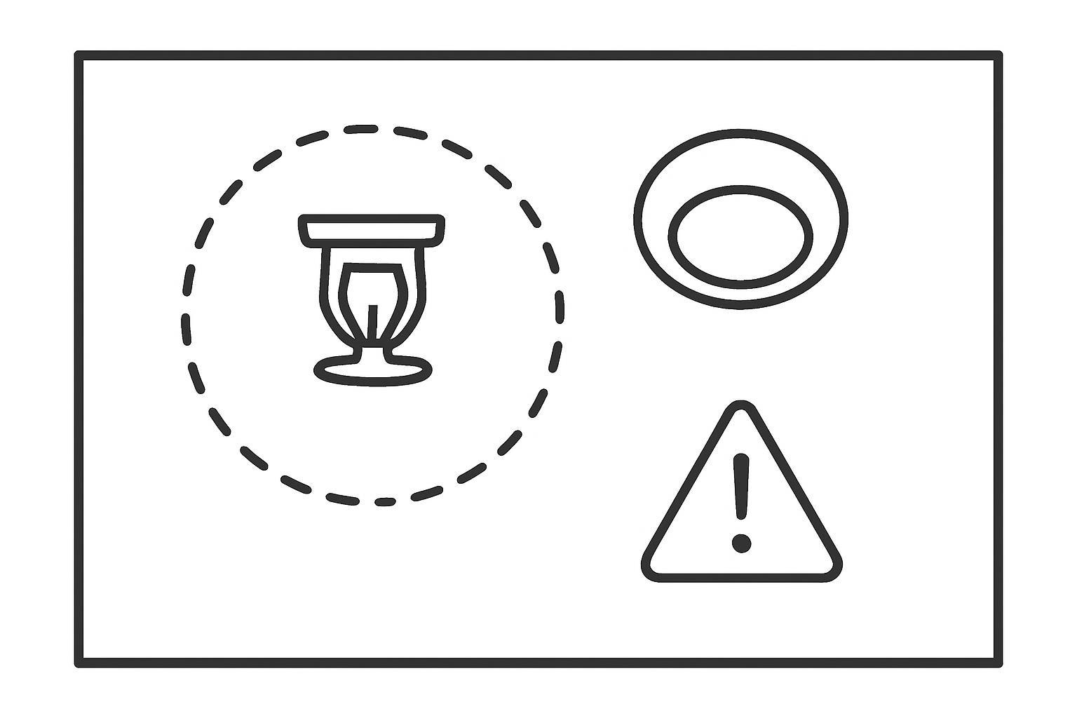 Schematic showing a keep-clear zone around a fire sprinkler near a ceiling light